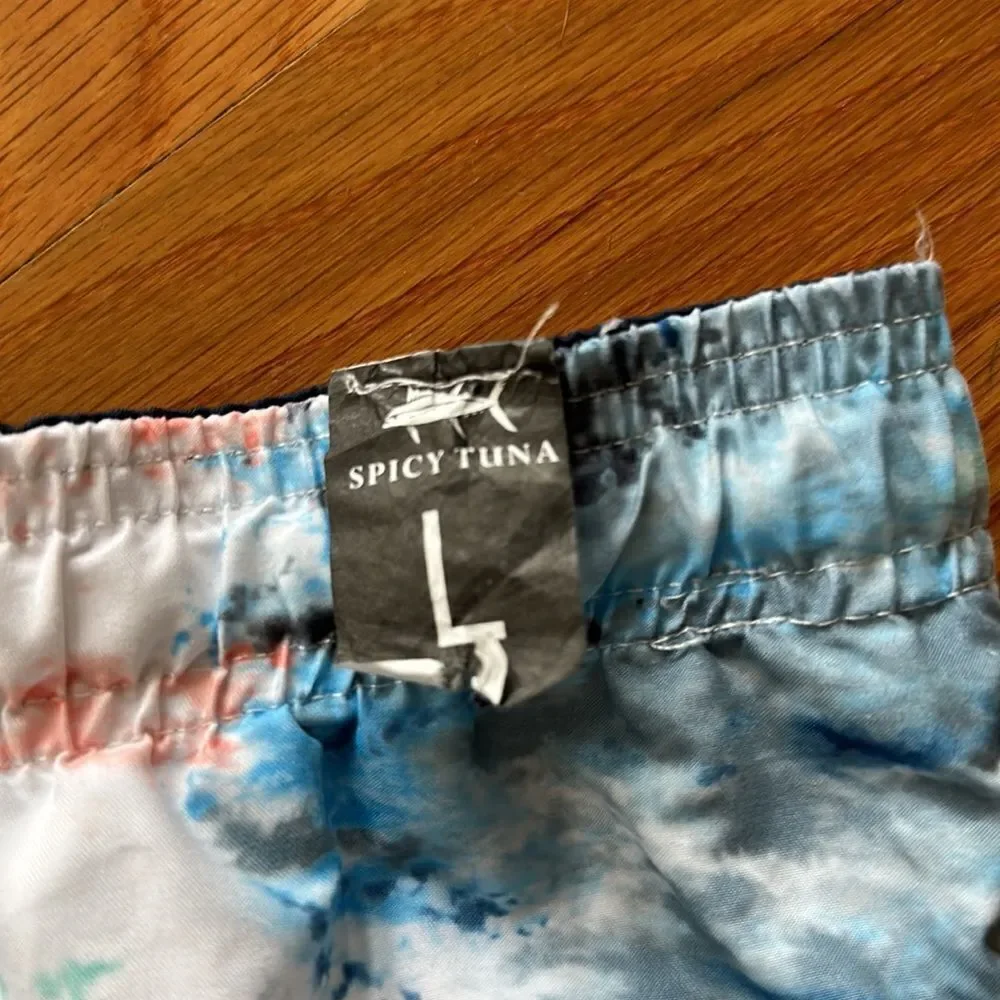 NEW Mens Spicy Tuna Swim Trunks
